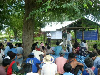 Village level workshop in Battambang Province
