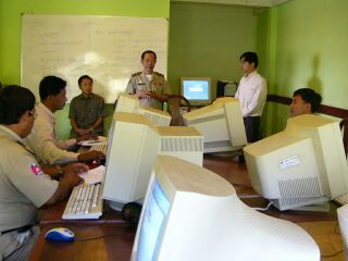 Computer training for weapons registration